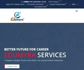 Edumyra.com(MBA Colleges in Pune Delhi Noida) Screenshot