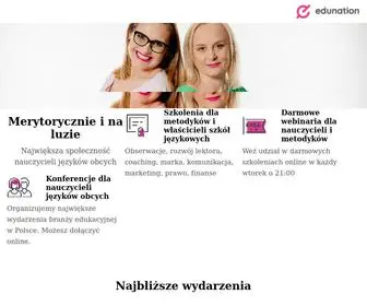 Edunation.com.pl(Strona główna) Screenshot