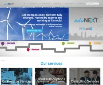 Edunext.io(Open edX Cloud subscriptions) Screenshot