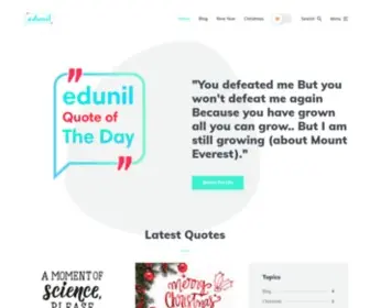Edunil.com(Quotes for Life) Screenshot