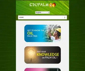 Edupalm.org.my(Edupalm English) Screenshot