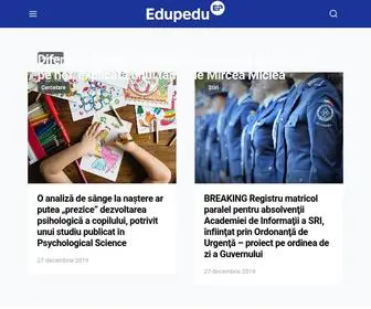 Edupedu.ro(Știri) Screenshot