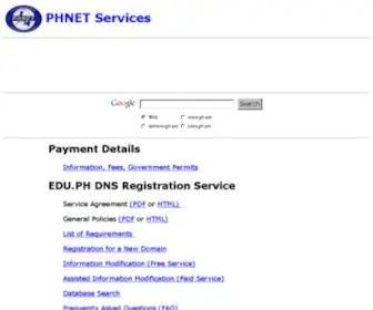 Edu.ph(Philippine Network Foundation) Screenshot