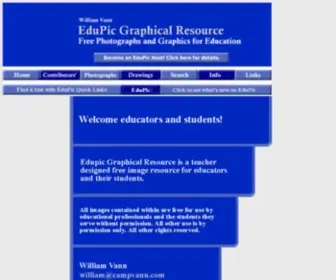 Edupic.net(EduPic Graphical Resource) Screenshot