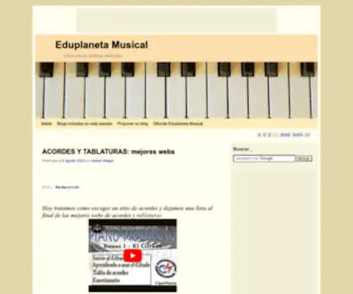 Eduplanetamusical.es(Eduplaneta Musical) Screenshot