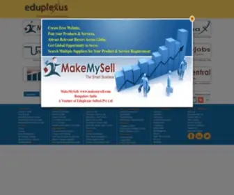 Eduplexus.com(Search Manufacturers) Screenshot