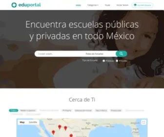 Eduportal.com.mx(Escuelas) Screenshot