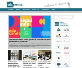 Eduprensa.com(Agenda Educativa) Screenshot