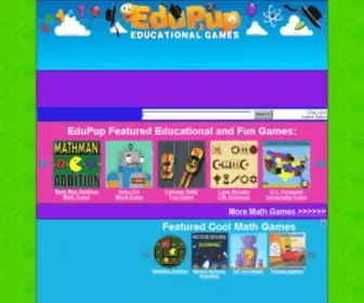 Edupup.com(Edupup Educational Games) Screenshot