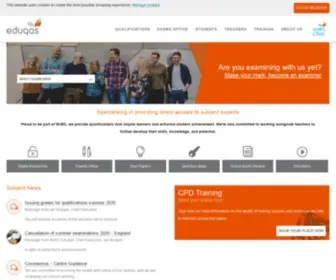 Eduqas.co.uk(Eduqas Home) Screenshot
