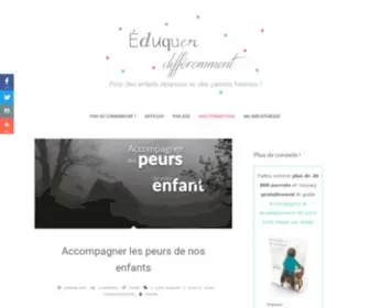 Eduquer-Differemment.com(Éduquer différemment) Screenshot