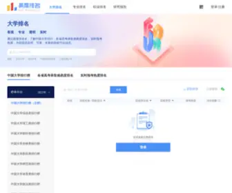 Eduranking.cn(中国最受欢迎大学) Screenshot