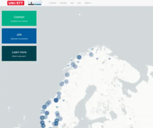 Eduroam.no(Eduroam portal) Screenshot