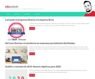 Edusalado.com(Hacia una reinvención digital en los negocios) Screenshot