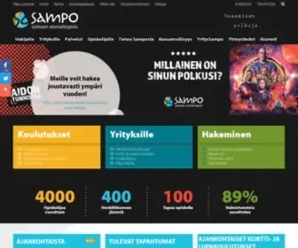 Edusampo.fi(Saimaan ammattiopisto Sampo) Screenshot