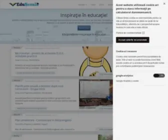 Eduscoala.ro(Inspirație în educație) Screenshot