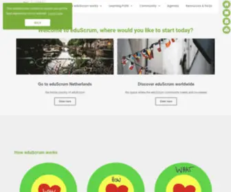 Eduscrum.org(Inspired by Students) Screenshot