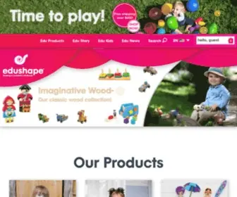 Edushape.com(Toys) Screenshot