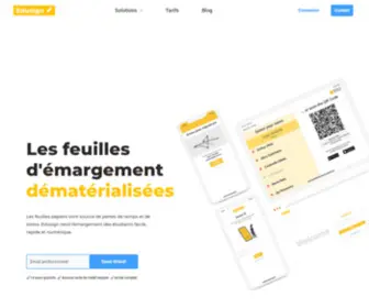 Edusign.fr(5x moins de temps sur l'assiduité de vos apprenants) Screenshot