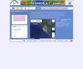 Edusismo.org(Sismos à l'École) Screenshot