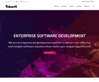 Edusoft.com.mk(Software Development) Screenshot