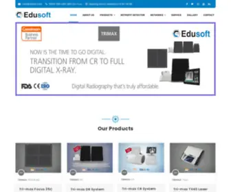 Edusofthealth.com(Edusoft HealthCare Pvt) Screenshot