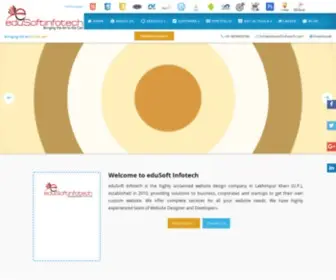 Edusoftinfotech.com(EduSoft Infotech) Screenshot