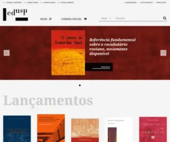 Edusp.com.br(A Editora da Universidade de São Paulo (USP)) Screenshot