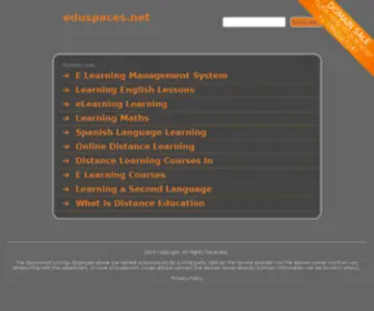 Eduspaces.net(This domain may be for sale) Screenshot