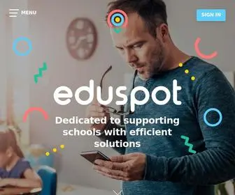 Eduspot.co.uk(Dedicated to Supporting Schools) Screenshot