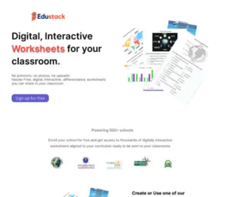 Edustack.ai(Interactive worksheets) Screenshot