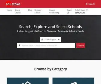 Edustoke.com(Online School Search and Admission Platform for Boarding) Screenshot