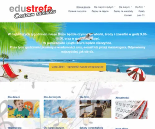 Edustrefa.net(Zajęcia dla dzieci) Screenshot