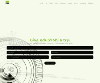 Edusyms.com(Converged Education Solutions) Screenshot