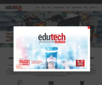 Edutechexpo.id(International Exhibition for Technologies and Supplies for Education and Professional Training) Screenshot