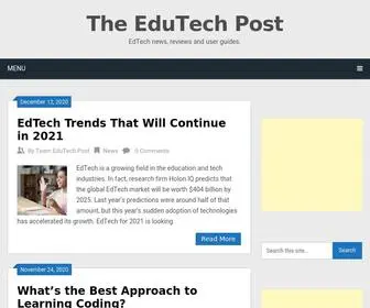 Edutechpost.com(The EduTech Post) Screenshot