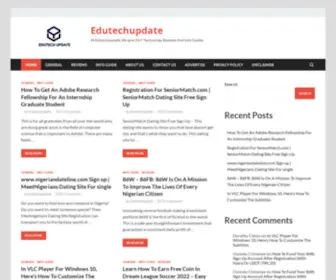 Edutechupdate.com(Educating you our priority) Screenshot