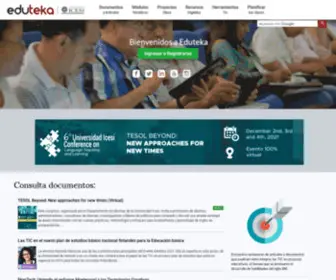 Eduteka.org(Bienvenidos a Eduteka) Screenshot
