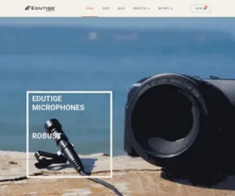 Edutige.net(Best External Microphones GoPro and iPhone) Screenshot