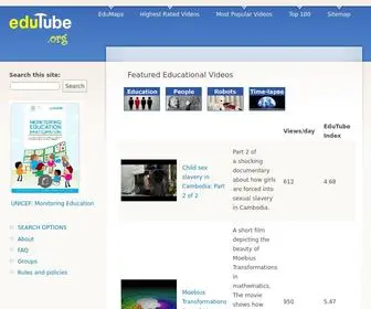 Edutube.org(EduTube Educational Videos) Screenshot