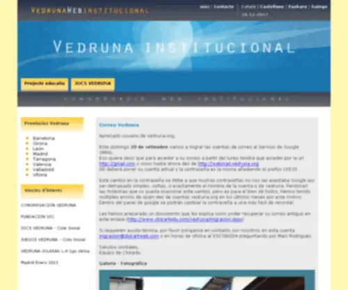 Eduvedruna.org(Eduvedruna) Screenshot