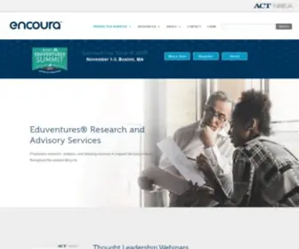 Eduventures.com(Eduventures research and advisory services) Screenshot