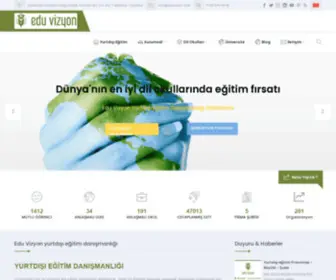 Eduvizyon.com(Yurtdışı eğitim) Screenshot