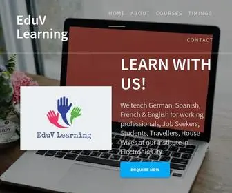 Eduvlearning.com(Learn German) Screenshot