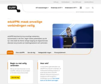 EduVPN.nl(Maak onveilige verbindingen veilig) Screenshot