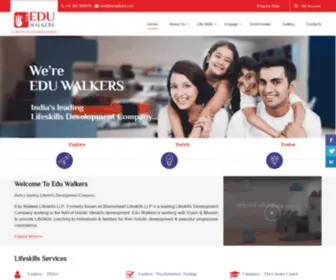 Eduwalkers.com(A Lifeskills Development Company) Screenshot