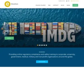 Eduwhere.com(Online Compliance Training for IATA) Screenshot