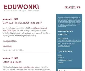 Eduwonk.com(Eduwonk) Screenshot