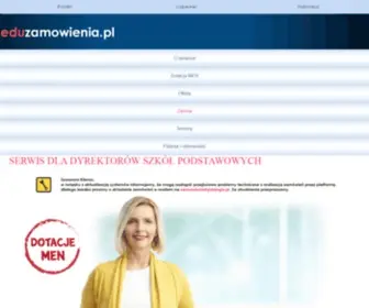 Eduzamowienia.pl(Dotacja MEN) Screenshot