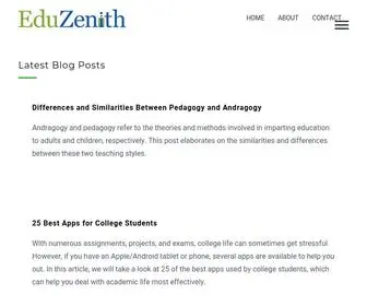 Eduzenith.com(Education) Screenshot